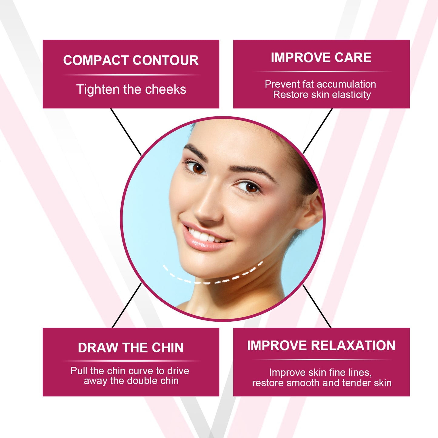 Firming Fine Lines Facial Contour Anti Aging Face Cream