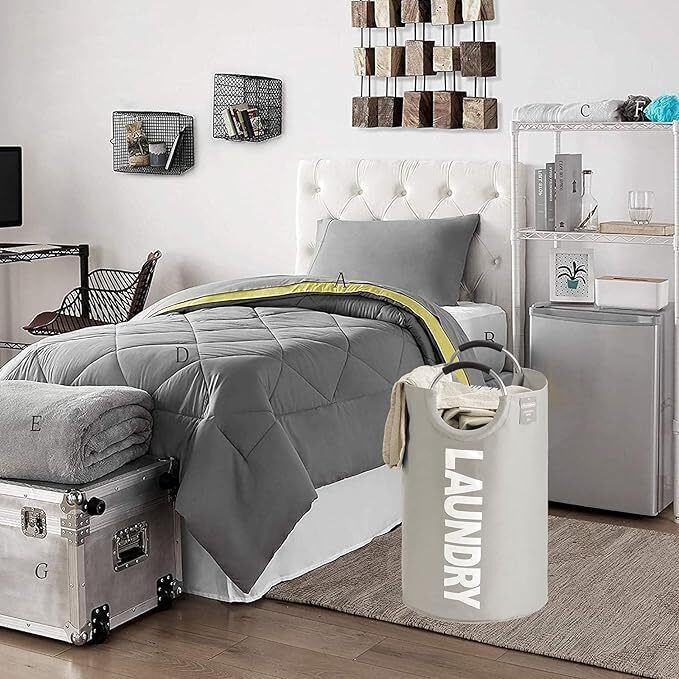 Waschekorb Waschebox Waschesammler Aufbewahrungsbox 60L Stoff Faltbar 4 Farben