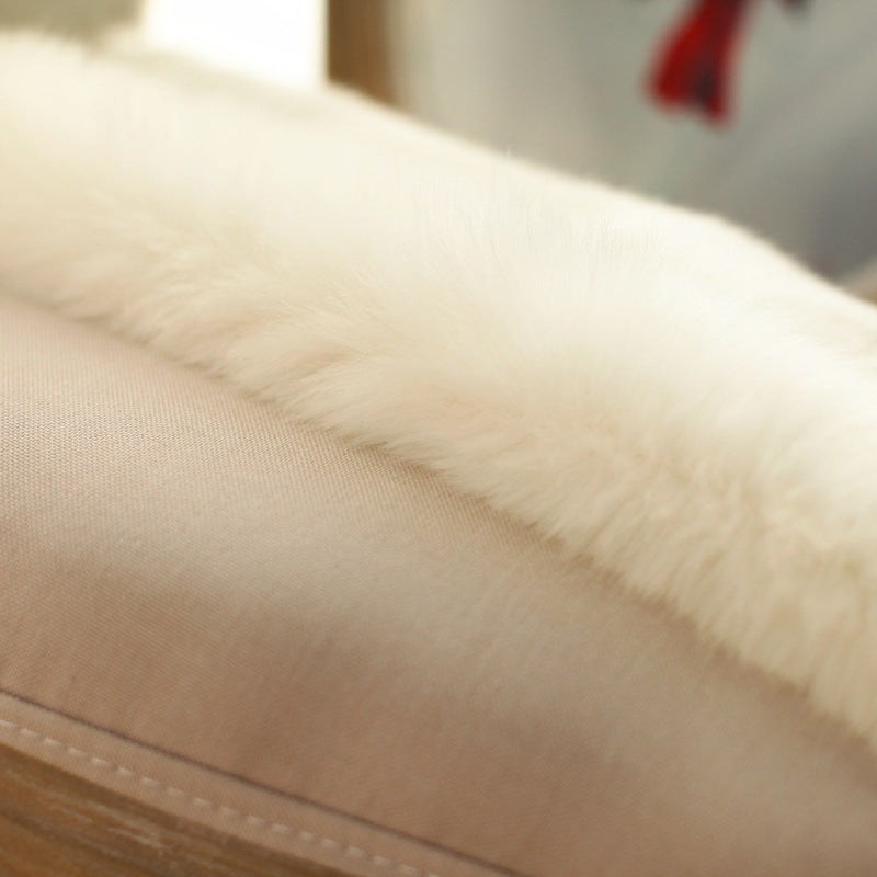 Fashion Lady Faux Fox Fur Collar Scarf Shawl