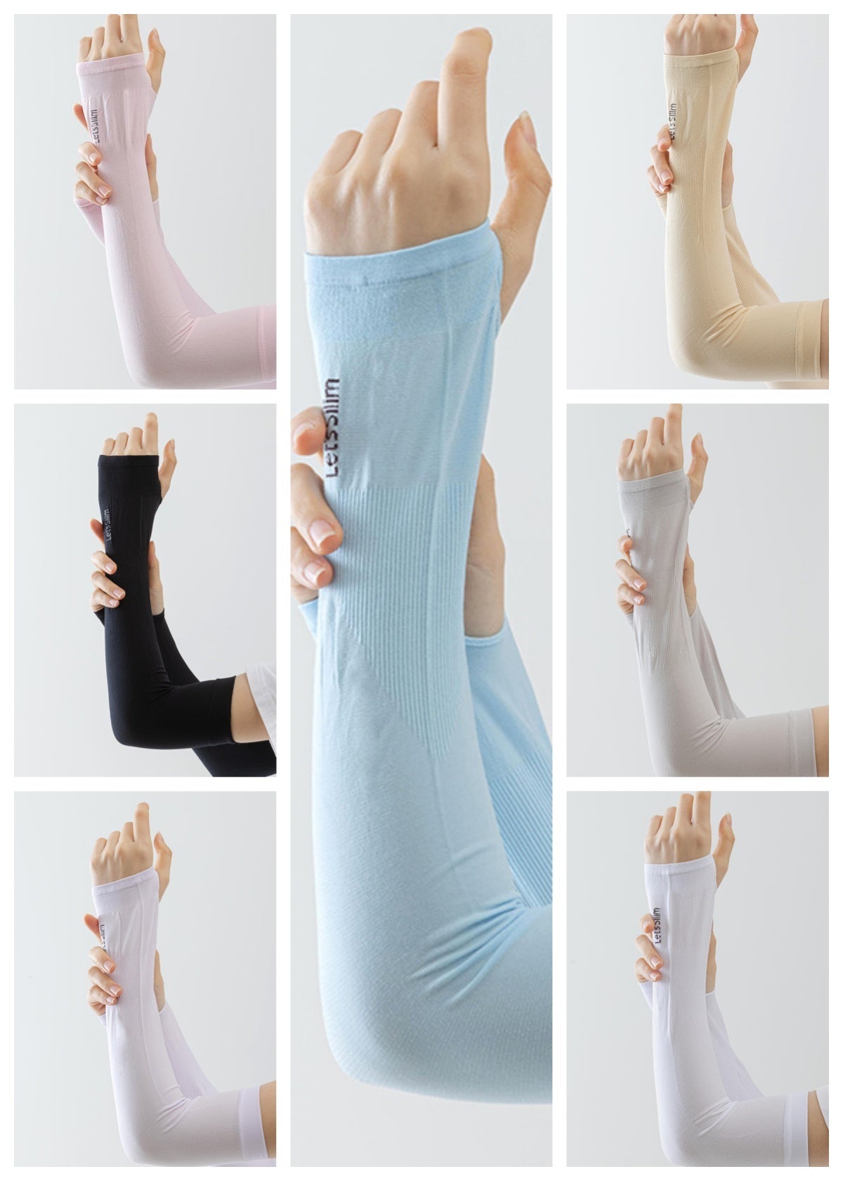 Summer Sun Protection Women's Men's Oversleeves Outdoor