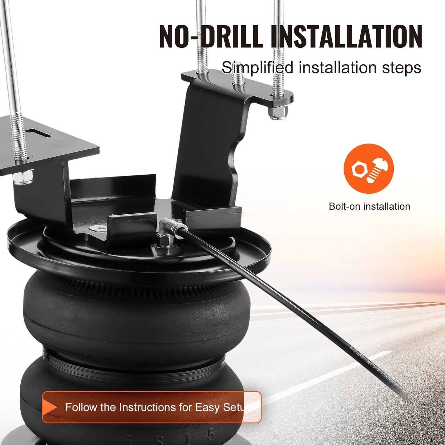 VEVOR Airbag Suspension Kit 11-2019 Chevrolet Silverado GMC Sierra 2500 3500 HD