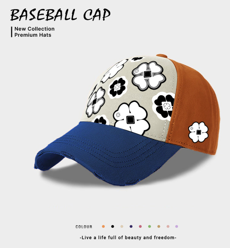 European And American Style Casual Baseball Cap For Women