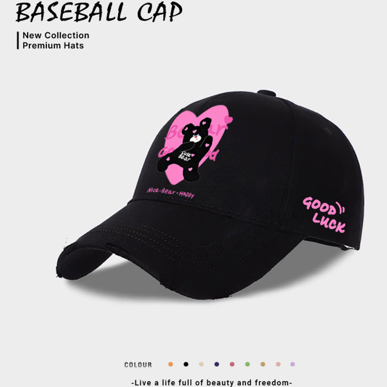 European And American Style Casual Baseball Cap For Women