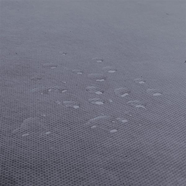 Non Woven Wardrobe 4 Layers 10 Grids 130 X 45 X 167cm - Gray