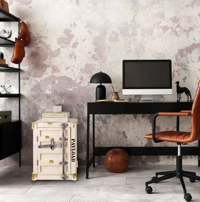 Industrial Style Shipping Container Storage Cabinet Side Table End Table