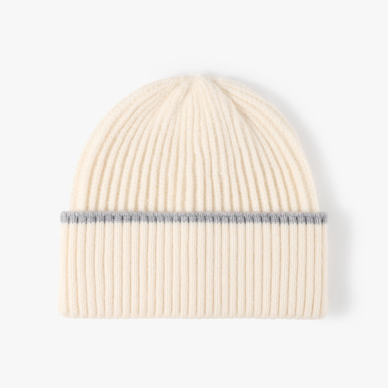 All-match Simple Warm Thickened Knitted Hat