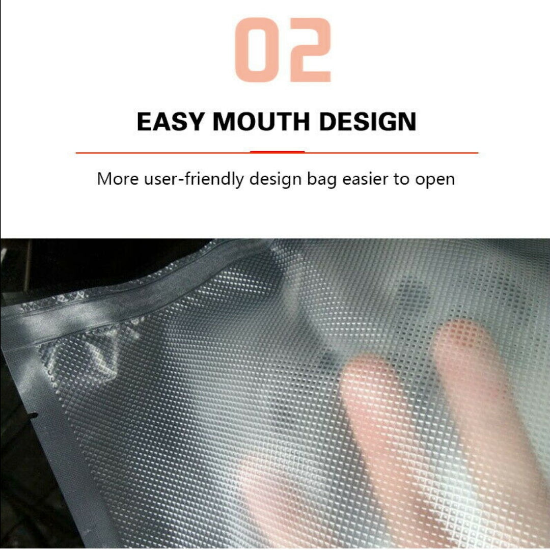 Vacuum Sealer Bags Precut Food Storage Saver Heat Seal Cryovac BPA-Free