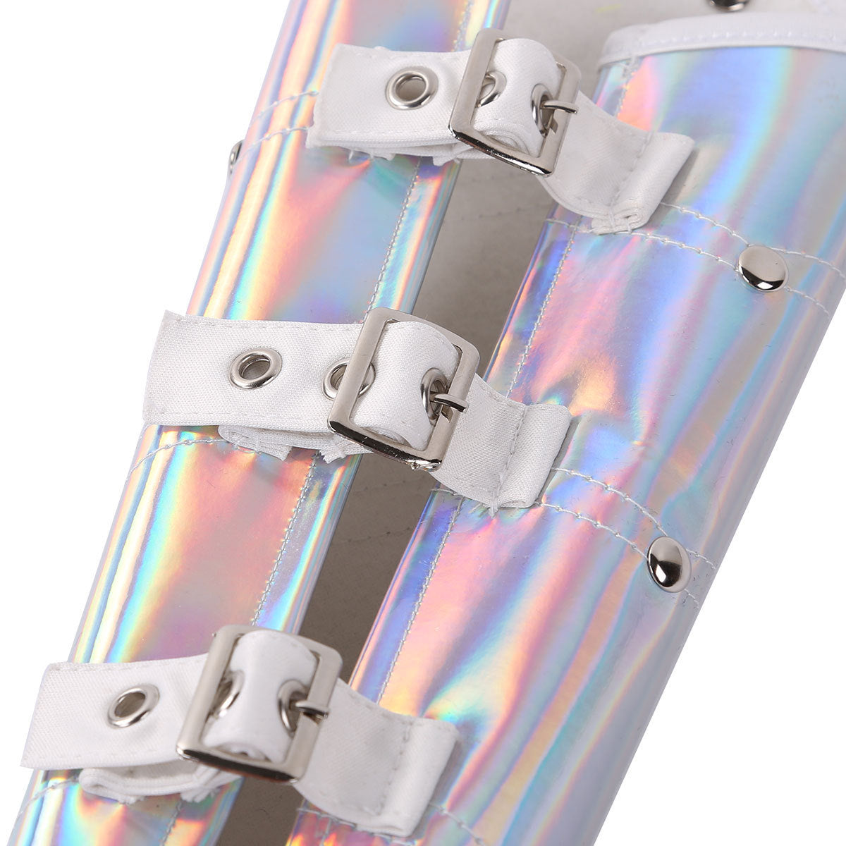 Silver Phantom Shoulder Arm Performance Dress