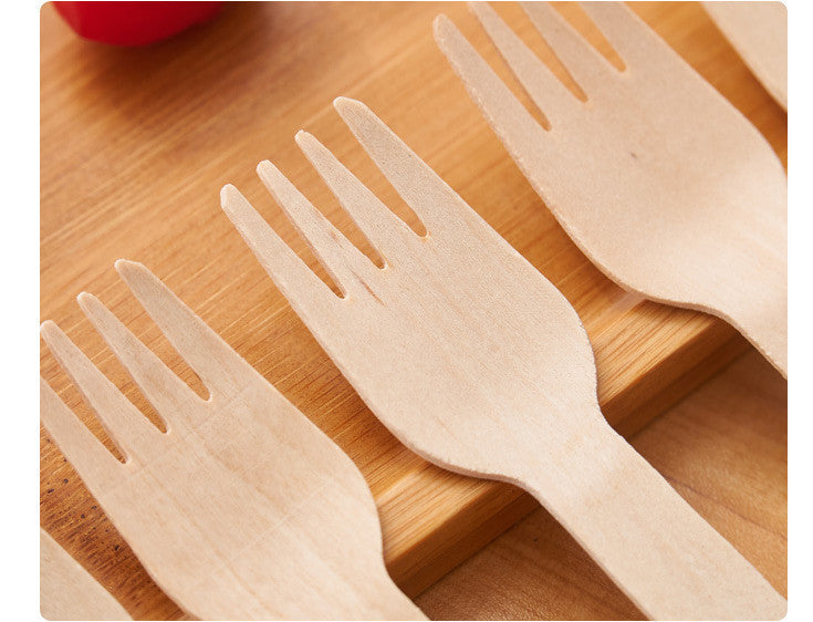 Wooden Fork Spoon Birthday Cake Home