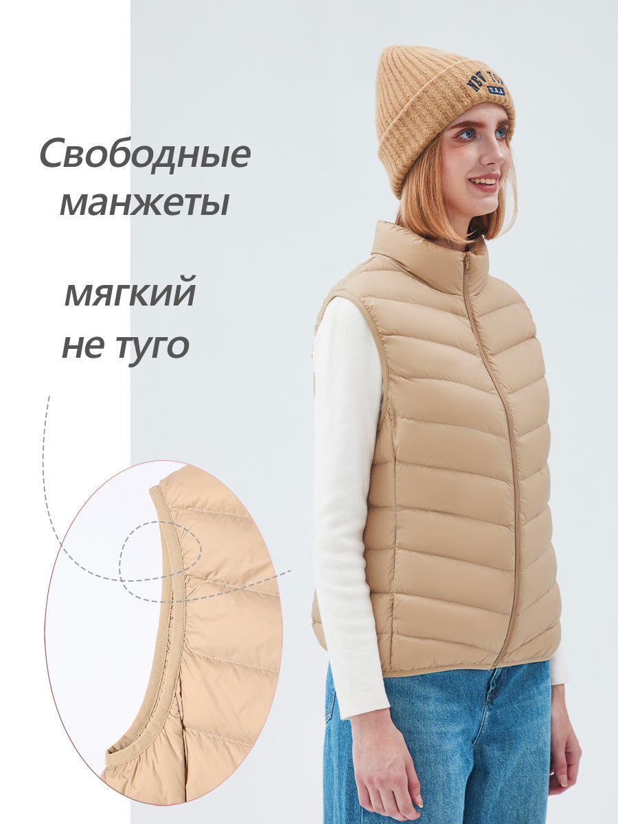 WOMAN Lightweight Down Packable Vest No Free Shipping Only Available At Official Warehouse Prices