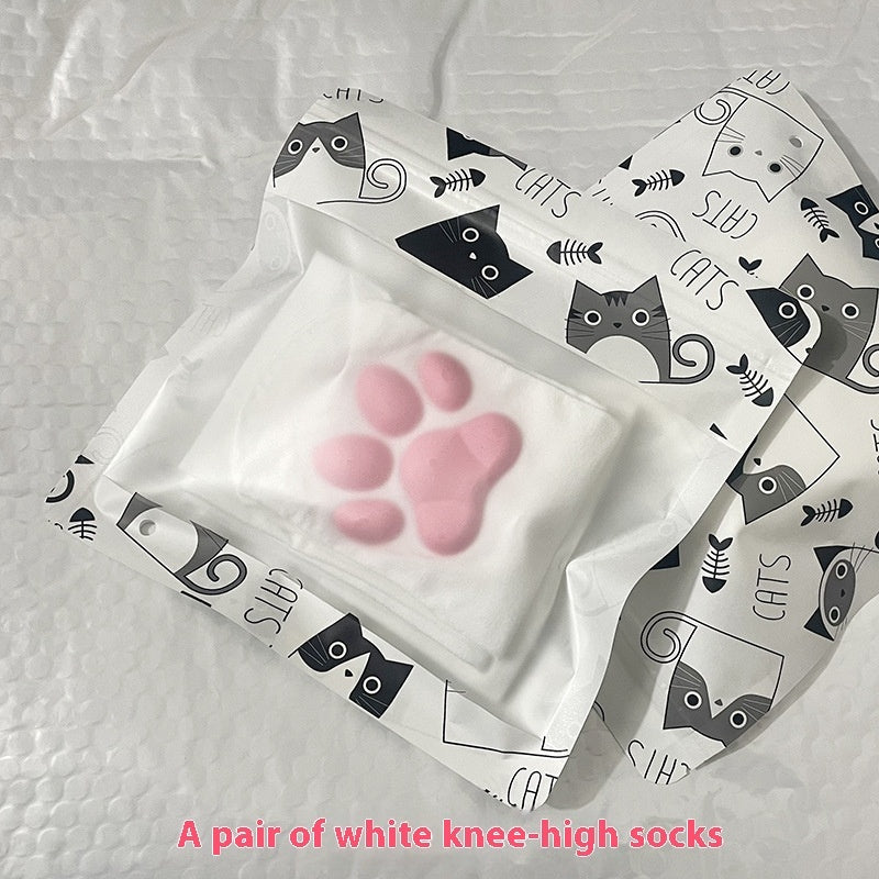 Silicone Meat Pad Cat's Paw Socks